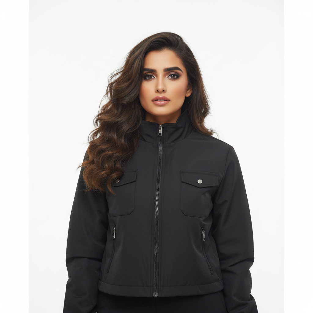Blackout Zip Utility Jacket